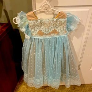 Blue Trish Scully dress NWOT